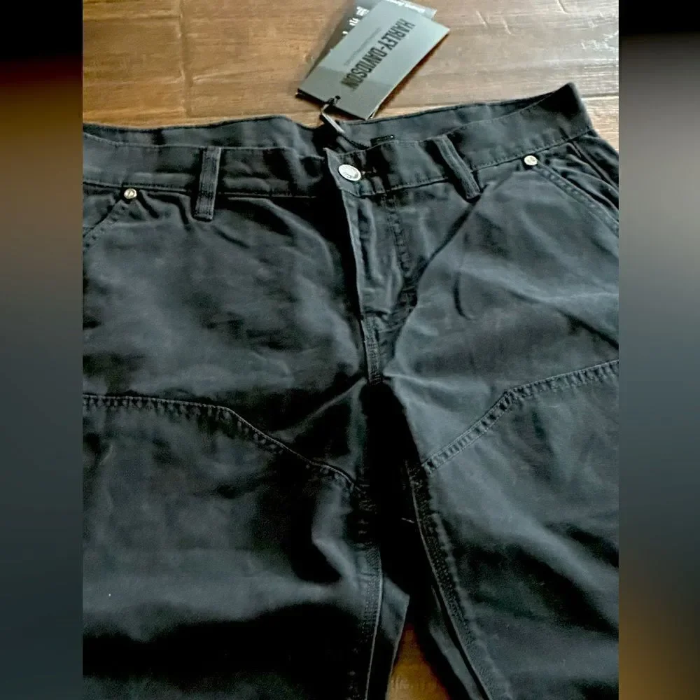 🔥HARLEY-DAVIDSON MENS Rugged, Mechanic woven pants. Limited edition, 32x34 - Picture 5 of 13